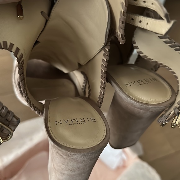 Alexandre Birman Suede Lace Up Booties - Picture 7 of 8